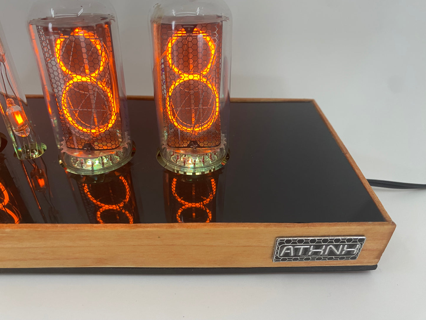 Black Large Nixie Smart Clock