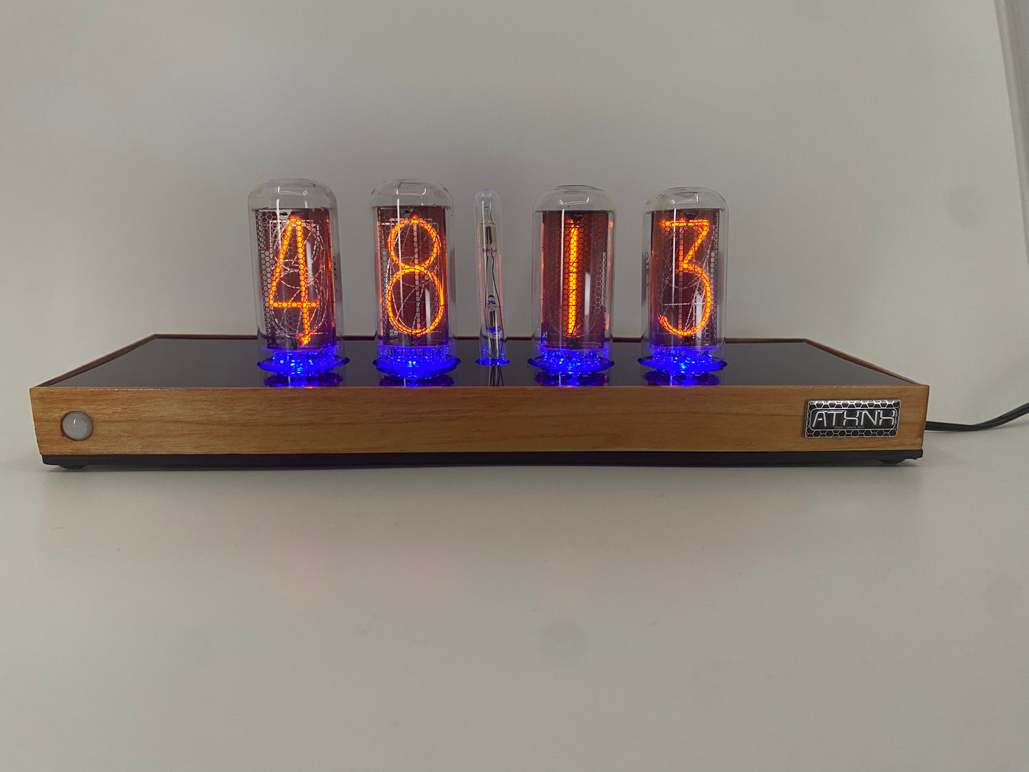 Black Large Nixie Smart Clock