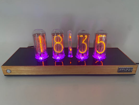 Black Large Nixie Smart Clock