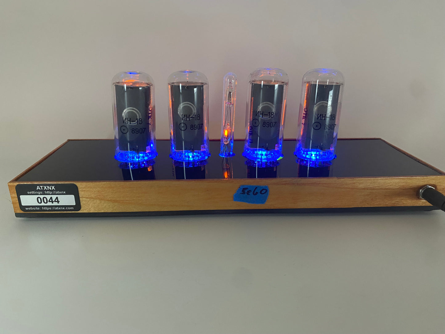 Black Large Nixie Smart Clock