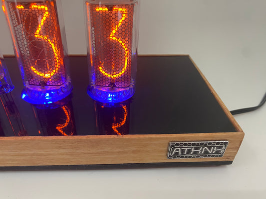 Black Large Nixie Smart Clock
