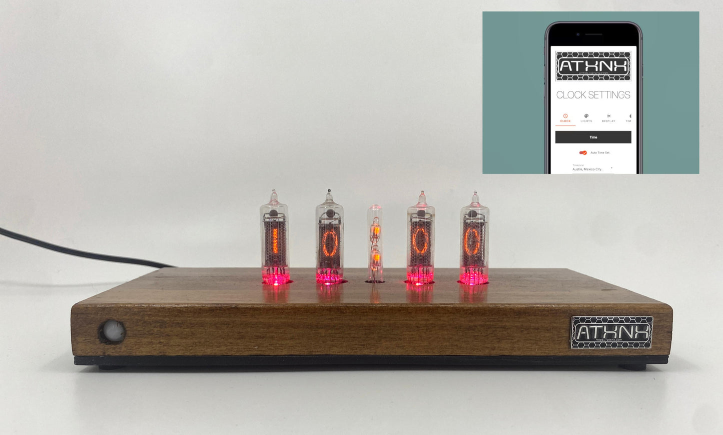 Poplar Small Nixie Clock #50