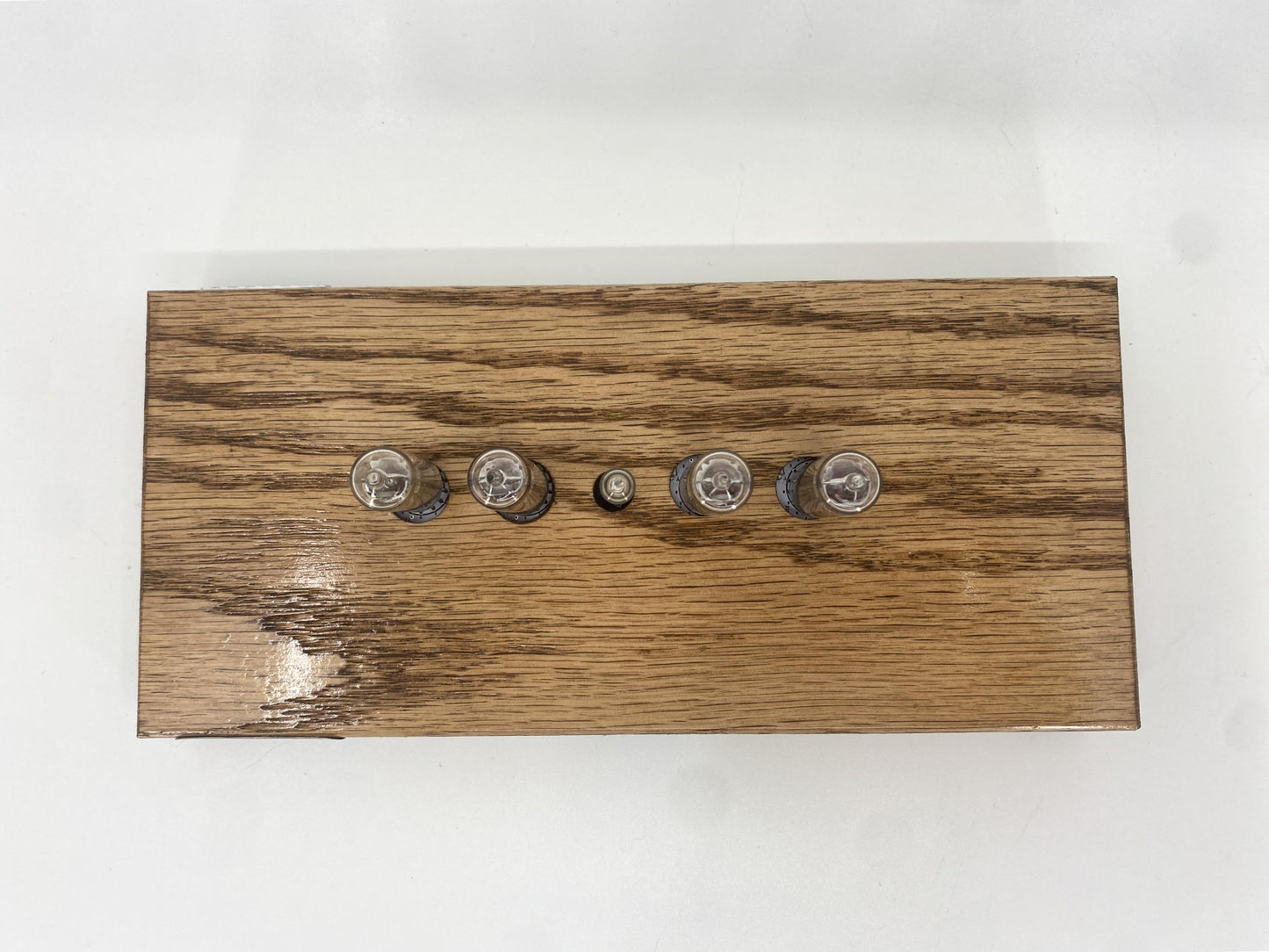 Oak Small Nixie Clock #49