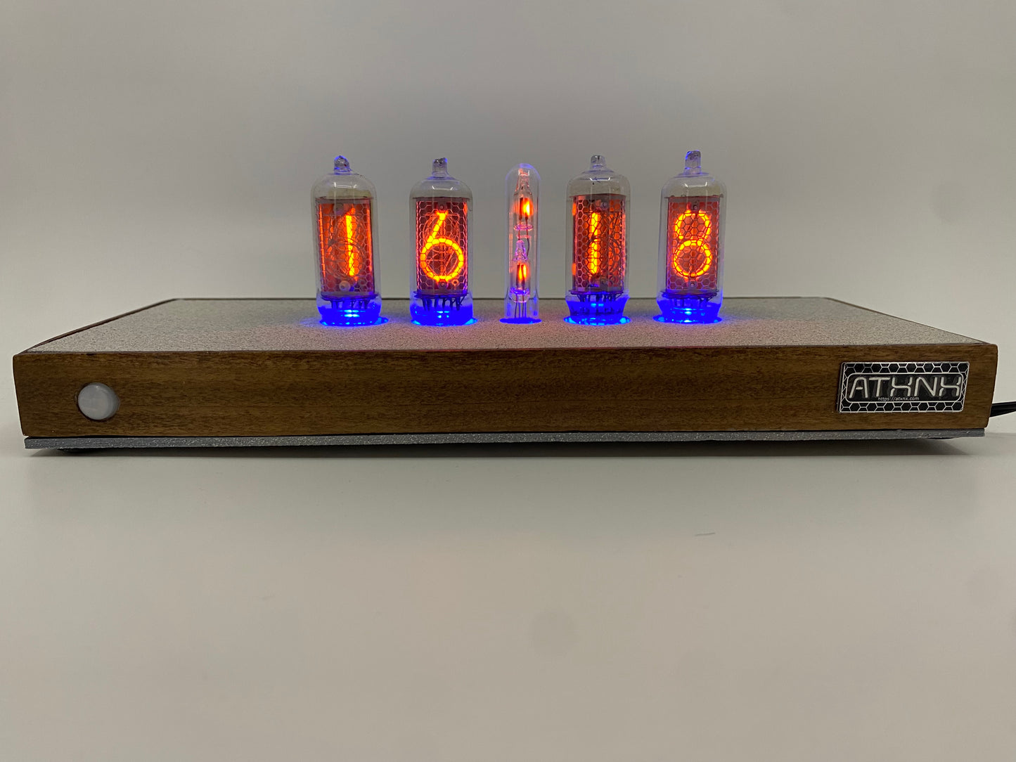 Bone Medium Nixie Clock