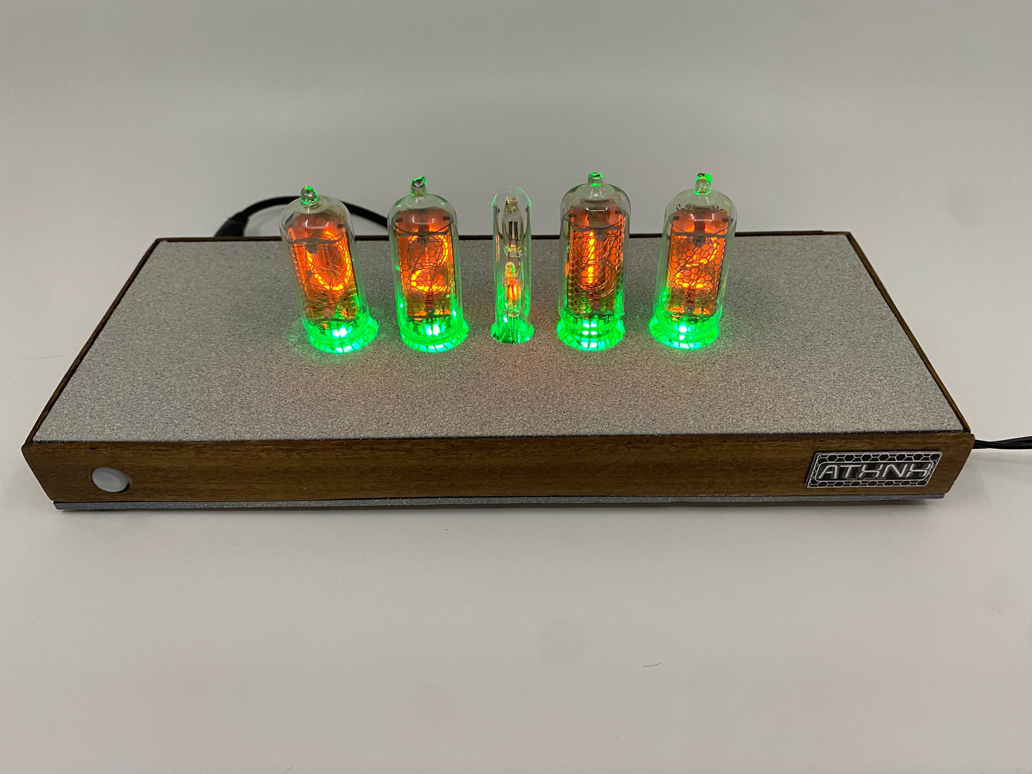 Bone Medium Nixie Clock
