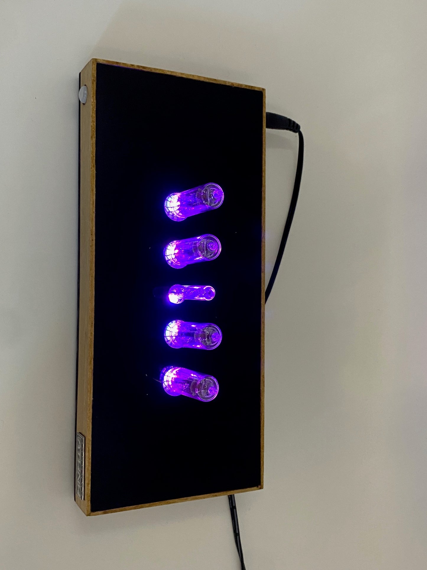 Black Small Nixie Clock