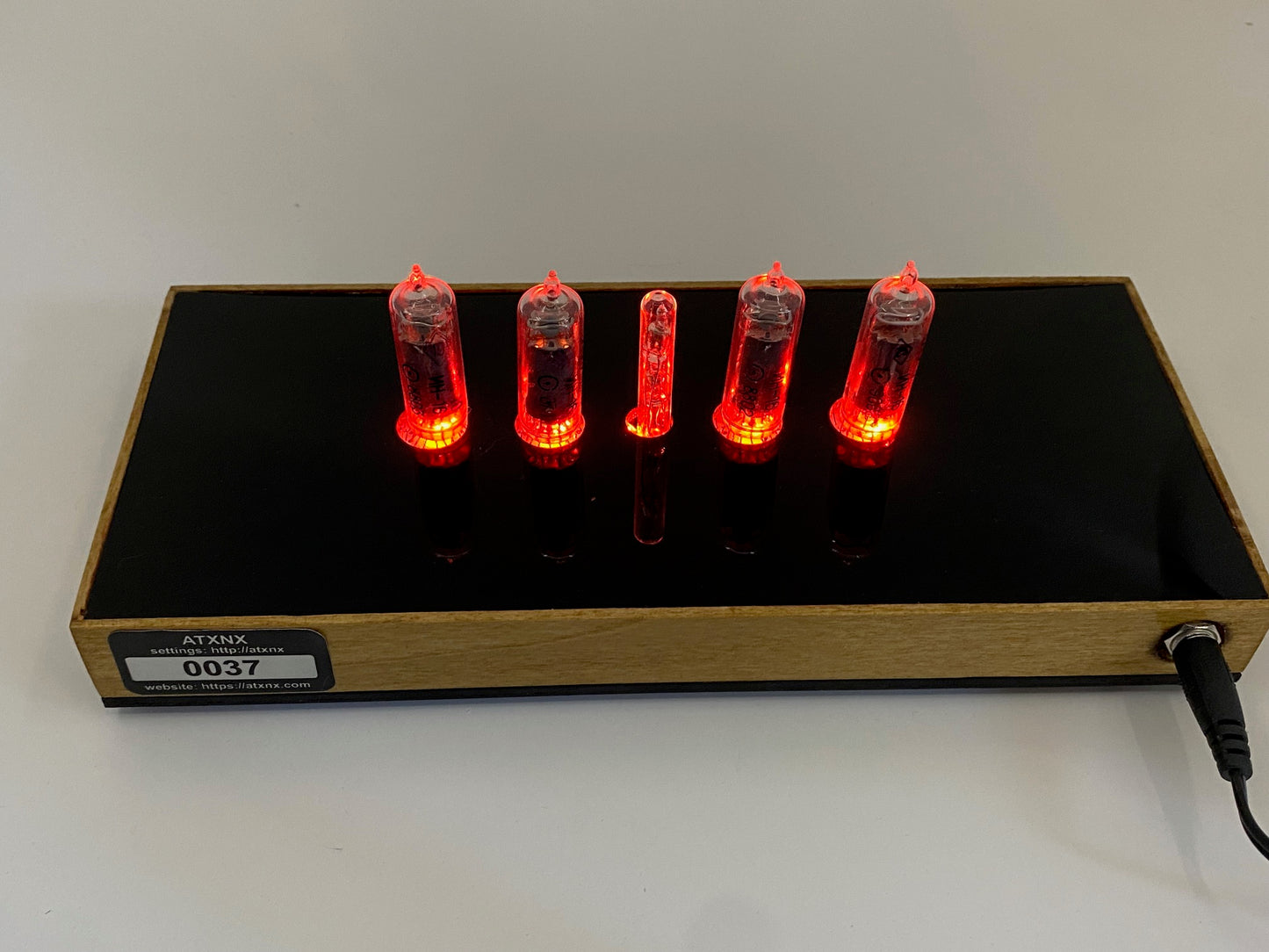 Black Small Nixie Clock