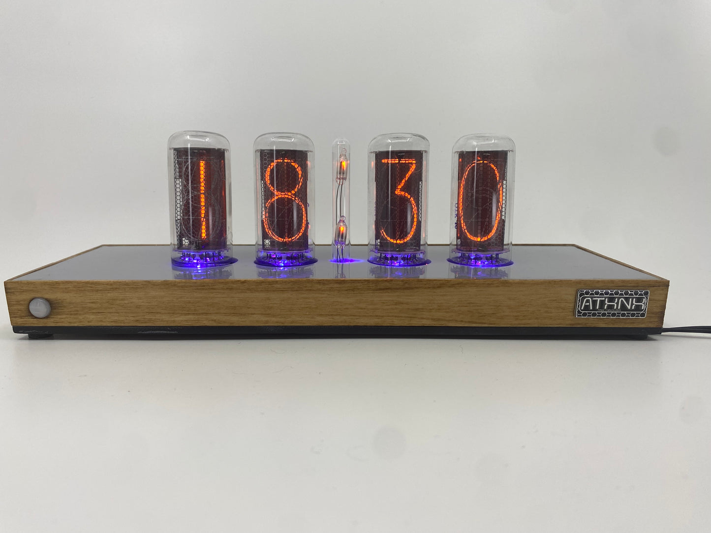 Gray Large Nixie Smart Clock