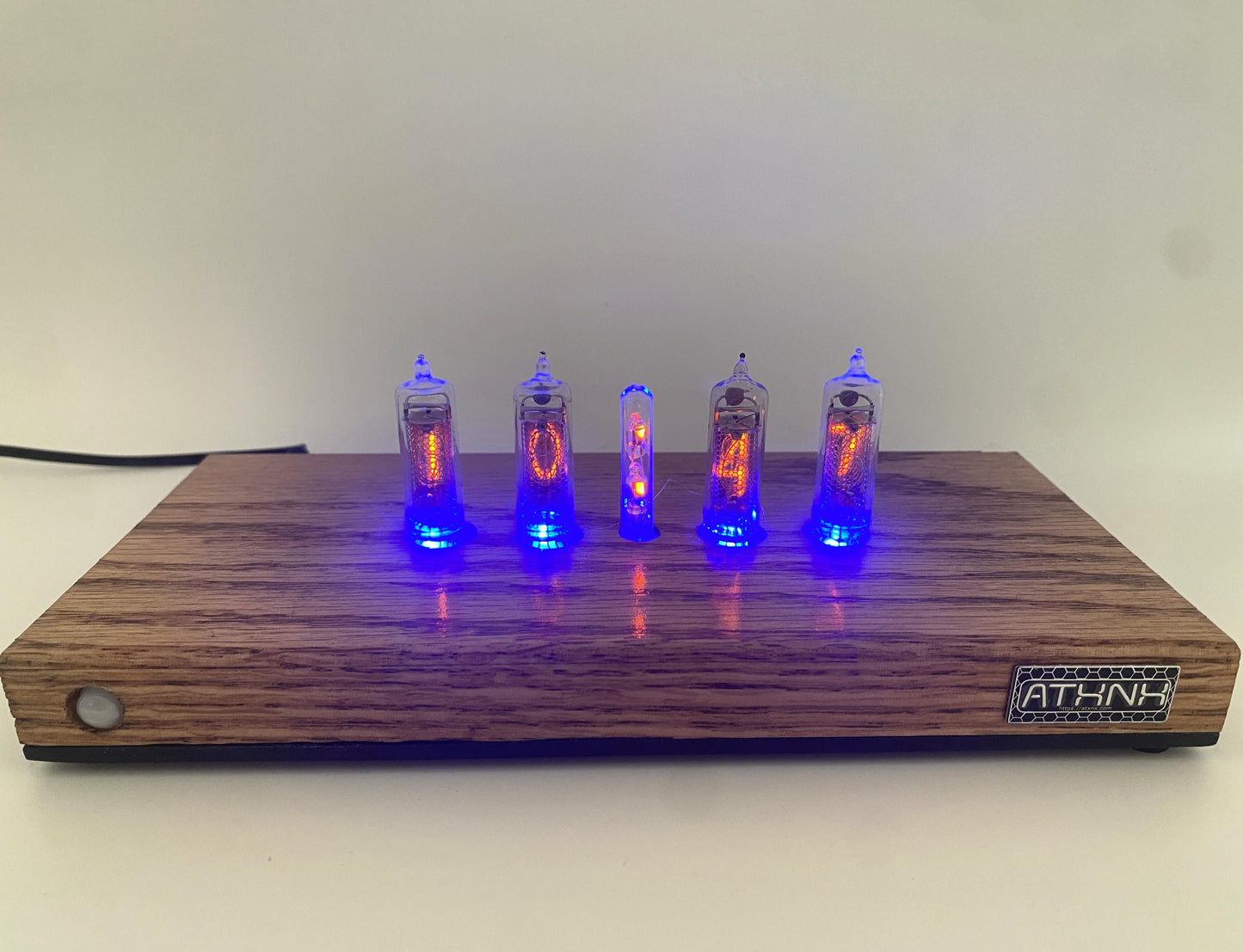 Oak Small Nixie Clock #49