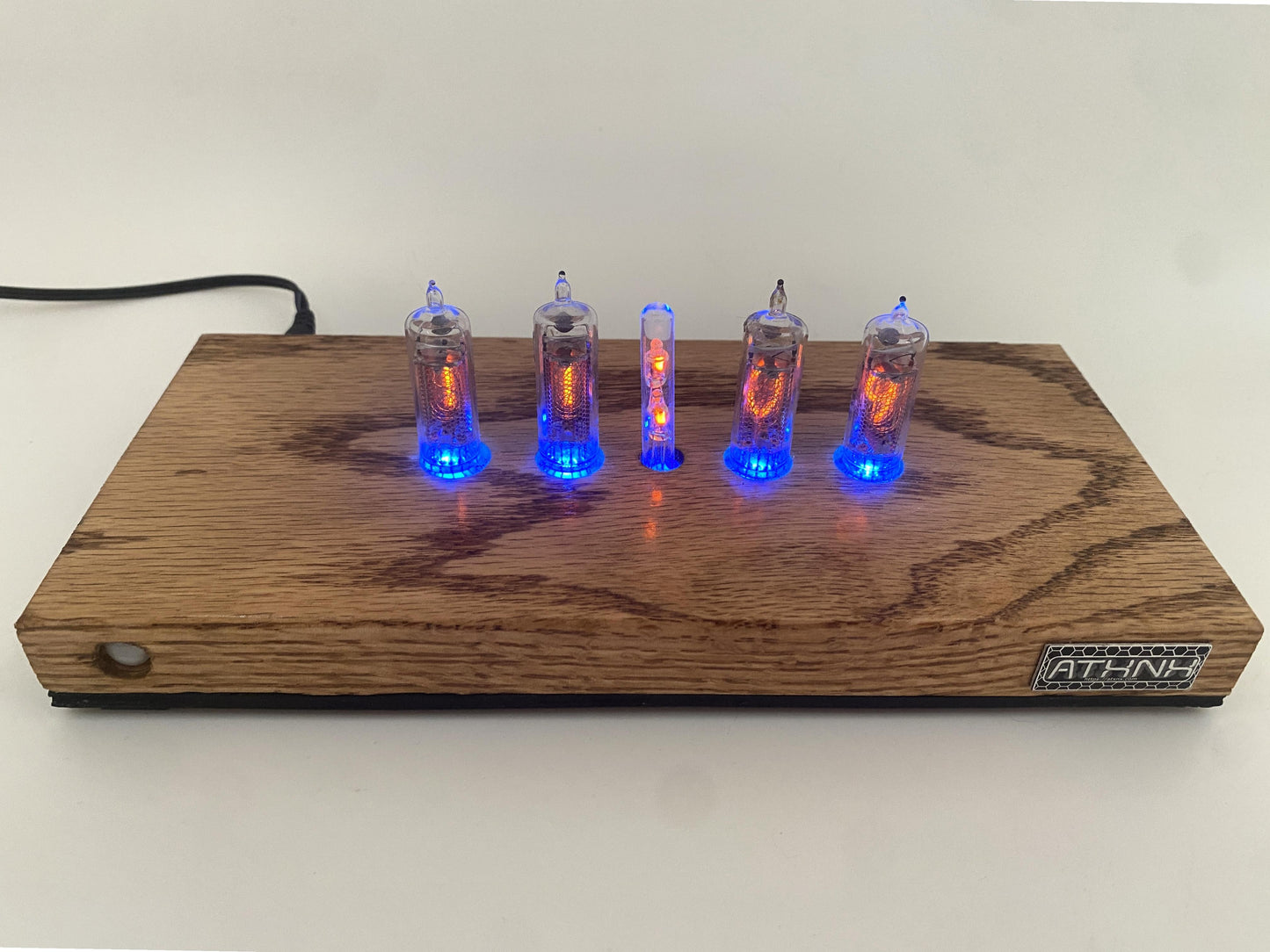 Oak Small Nixie Clock #51