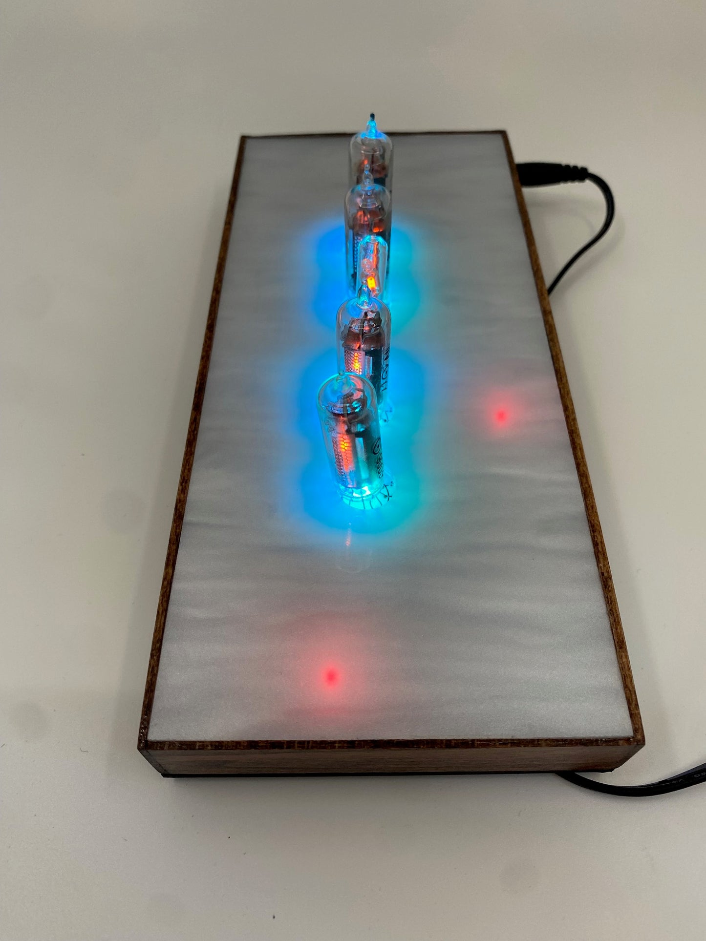 Marble Small Nixie Clock