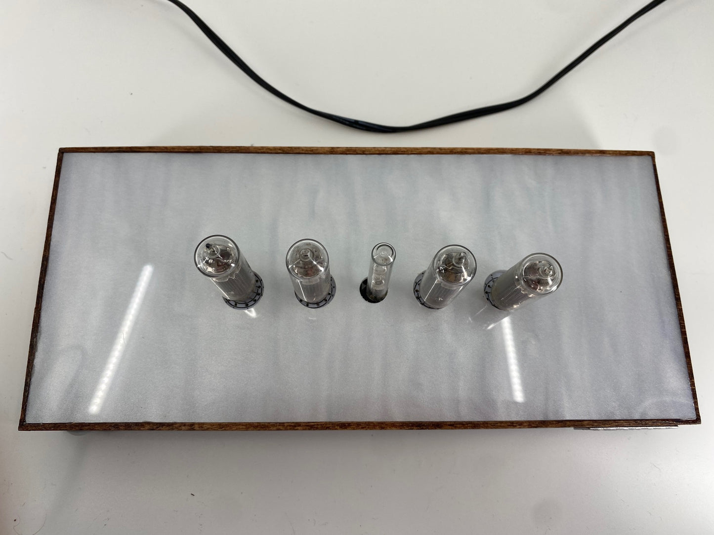 Marble Small Nixie Clock