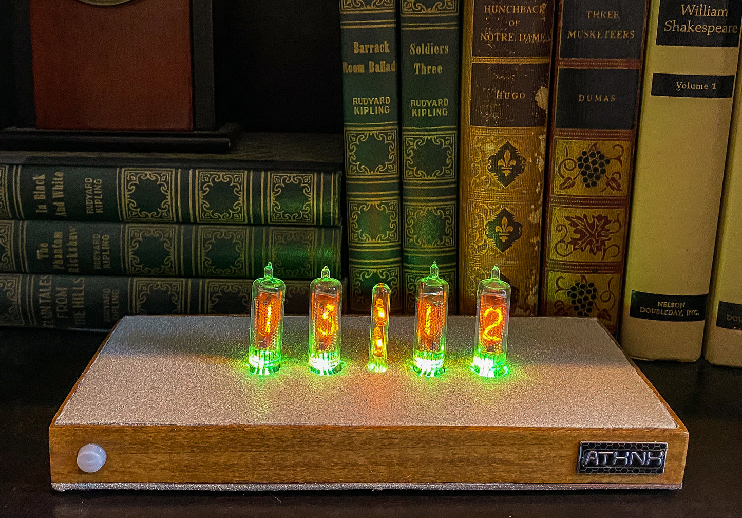 Bone Small Nixie Clock