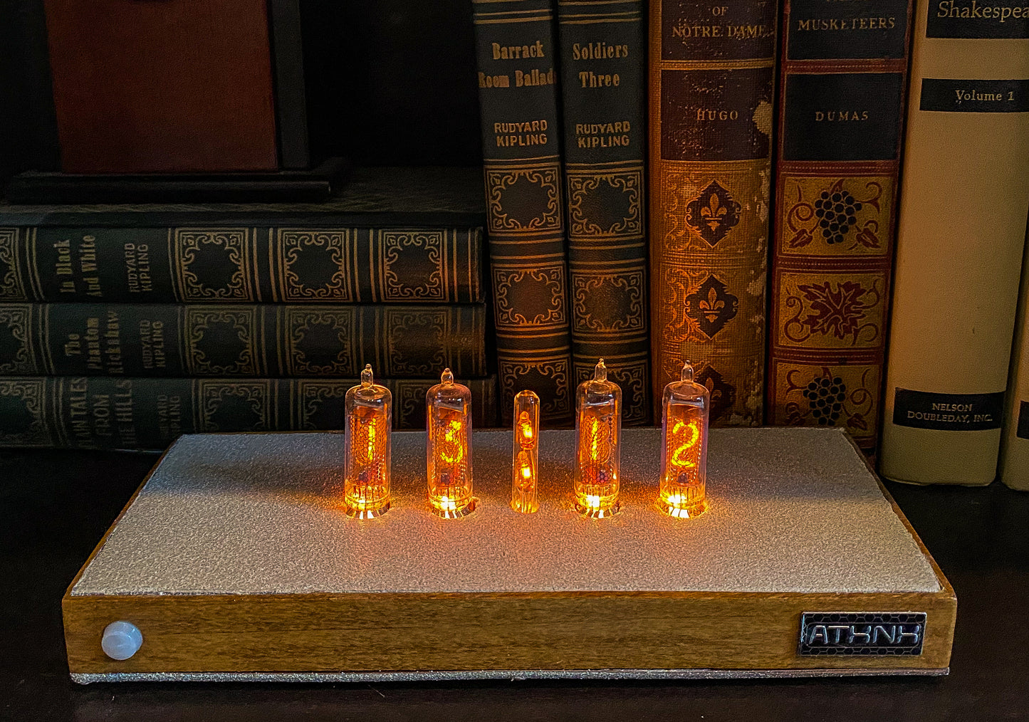 Bone Small Nixie Clock