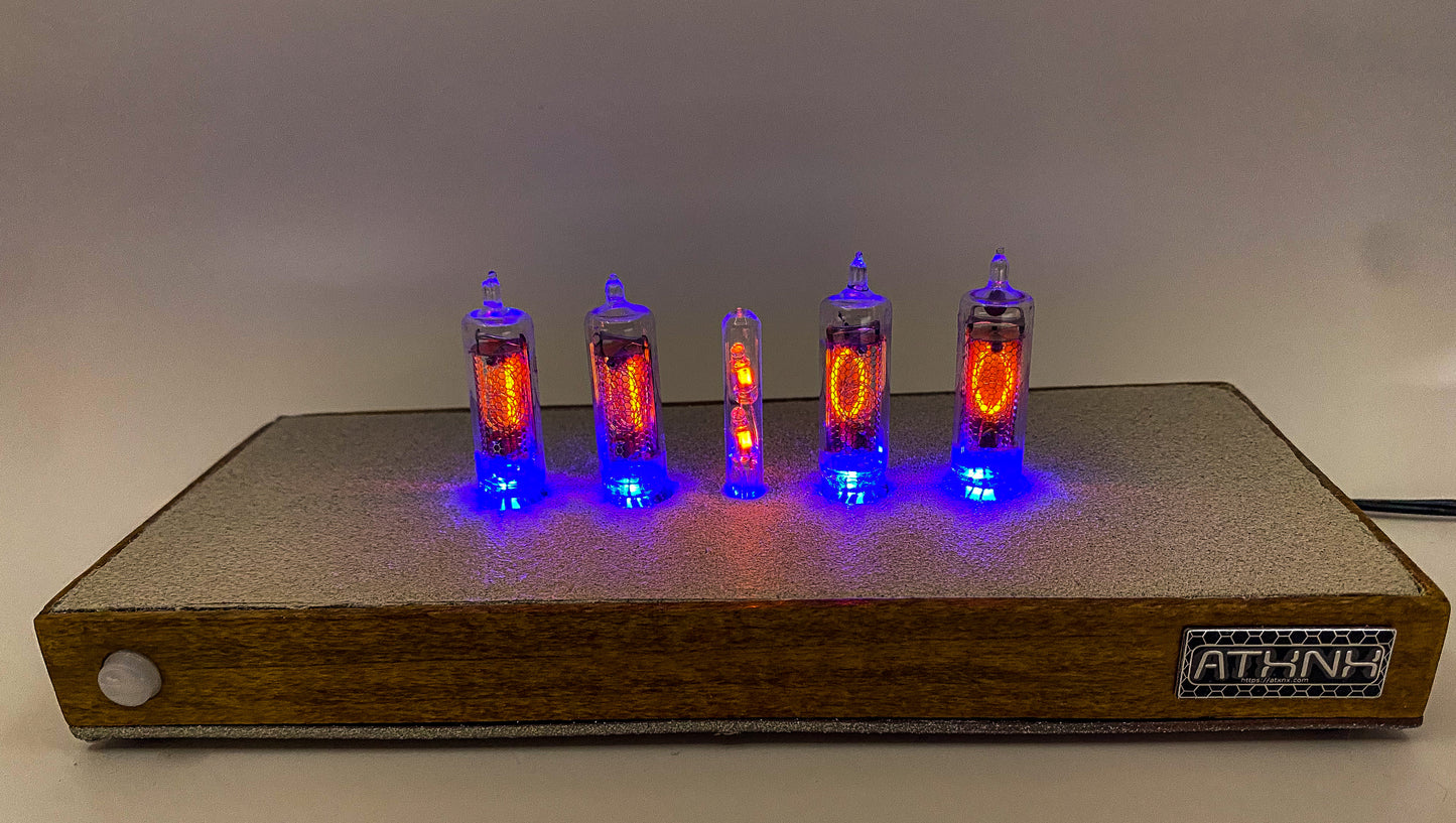 Bone Small Nixie Clock