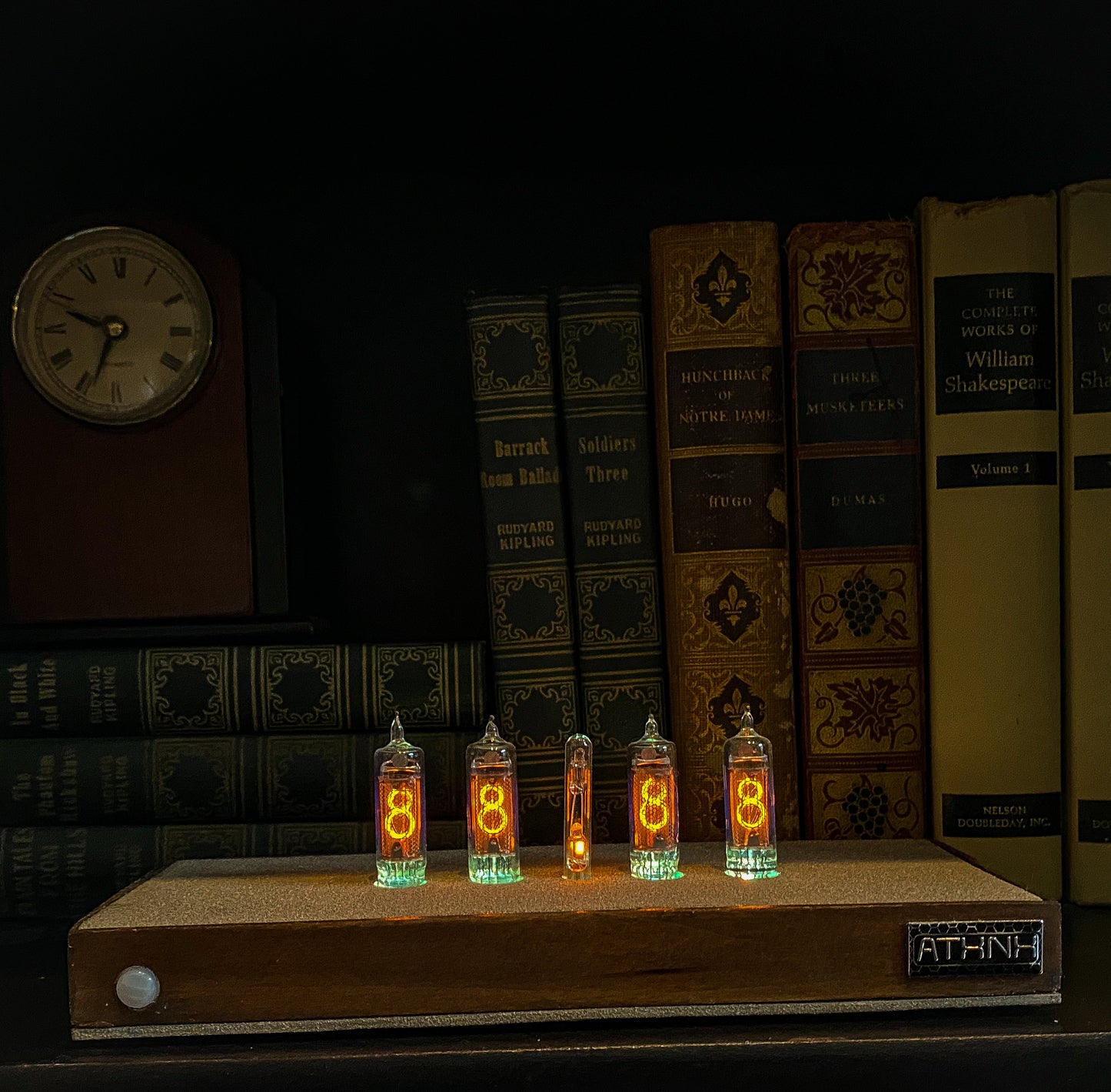 Bone Small Nixie Clock